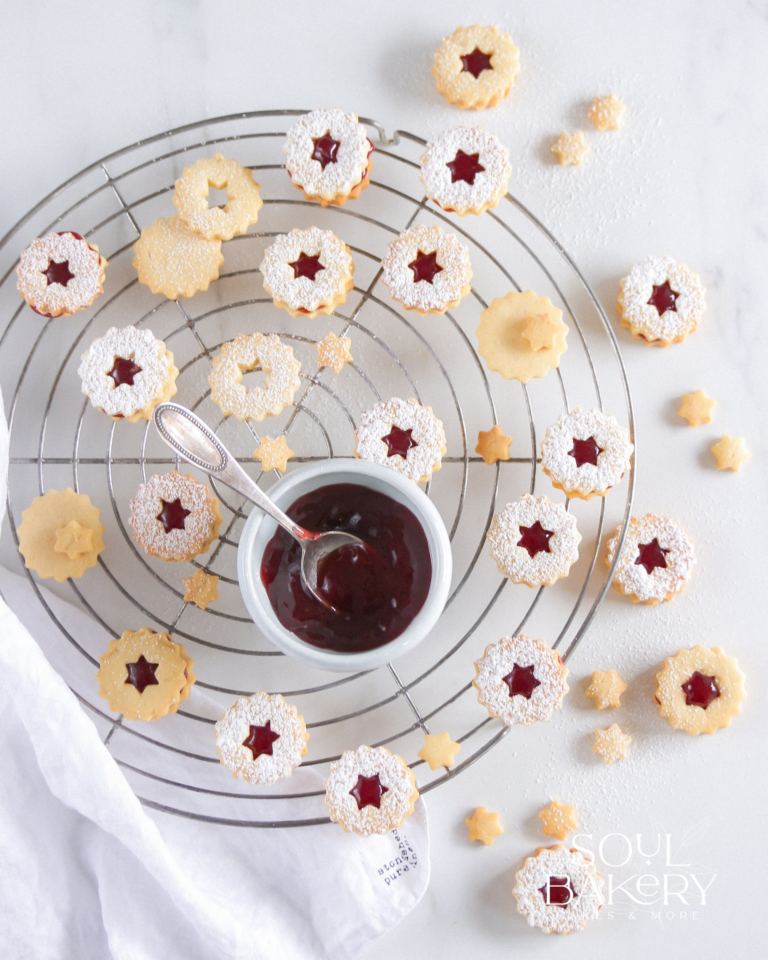 klassische Linzer Plätzchen Rezept - Soul Bakery