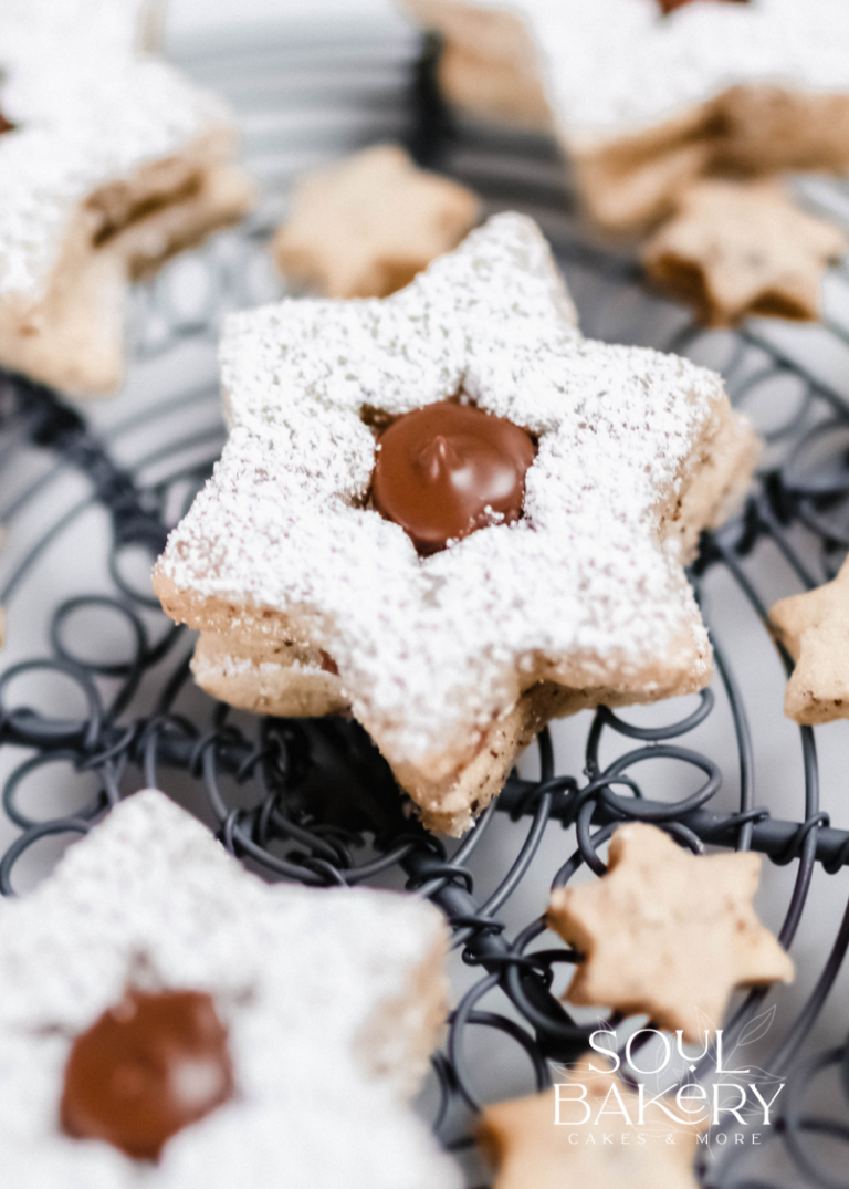 Weihnachtsbäckerei: Nuss Nougat Sterne | Soul Bakery Weihnachtsbäckerei: Nuss Nougat Sterne | Soul Bakery