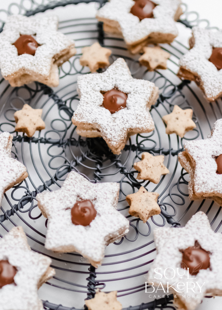 Weihnachtsbäckerei: Nuss Nougat Sterne | Soul Bakery Weihnachtsbäckerei: Nuss Nougat Sterne | Soul Bakery