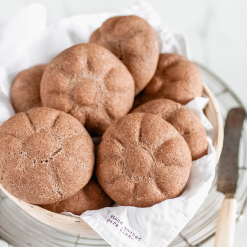 Rezept für vegane gesunde Dinkel Vollkorn Brötchen | Soul Bakery