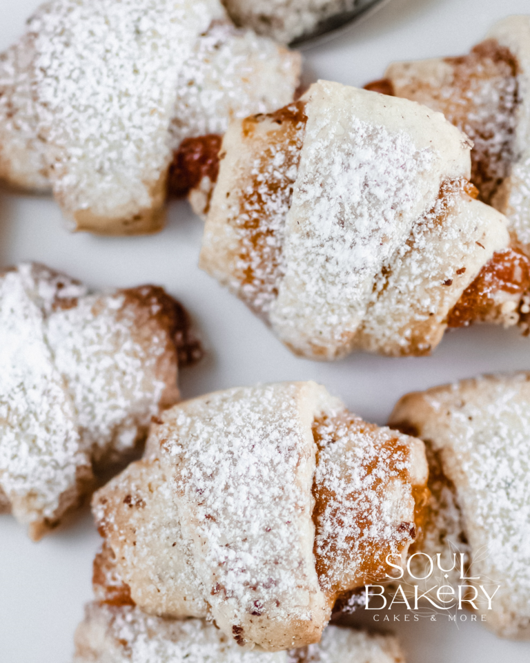 süße Aprikosen Mandel Mini Hörnchen - Soul Bakery