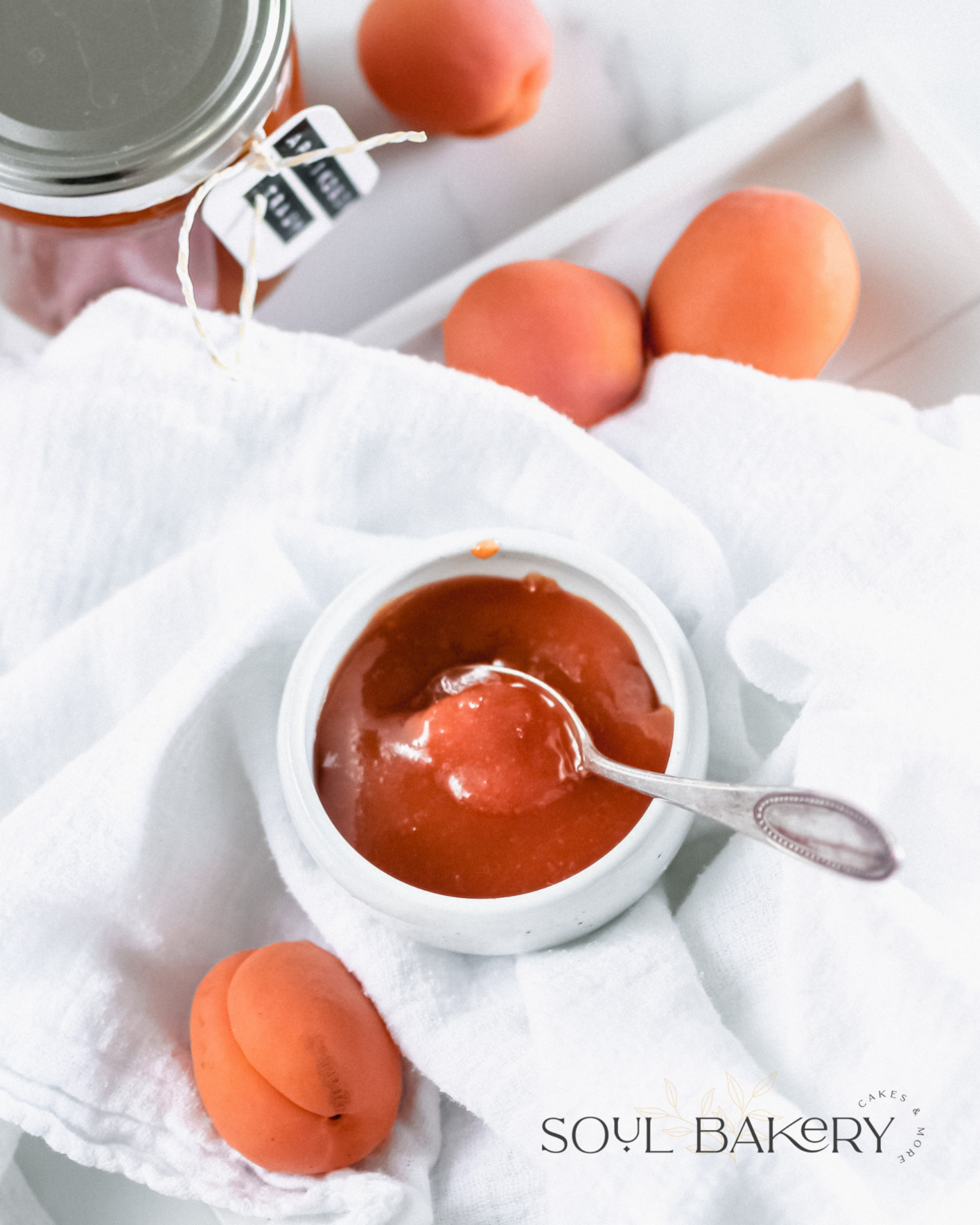 Rezept für fruchtige cremige Aprikosenmarmelade - Soul Bakery
